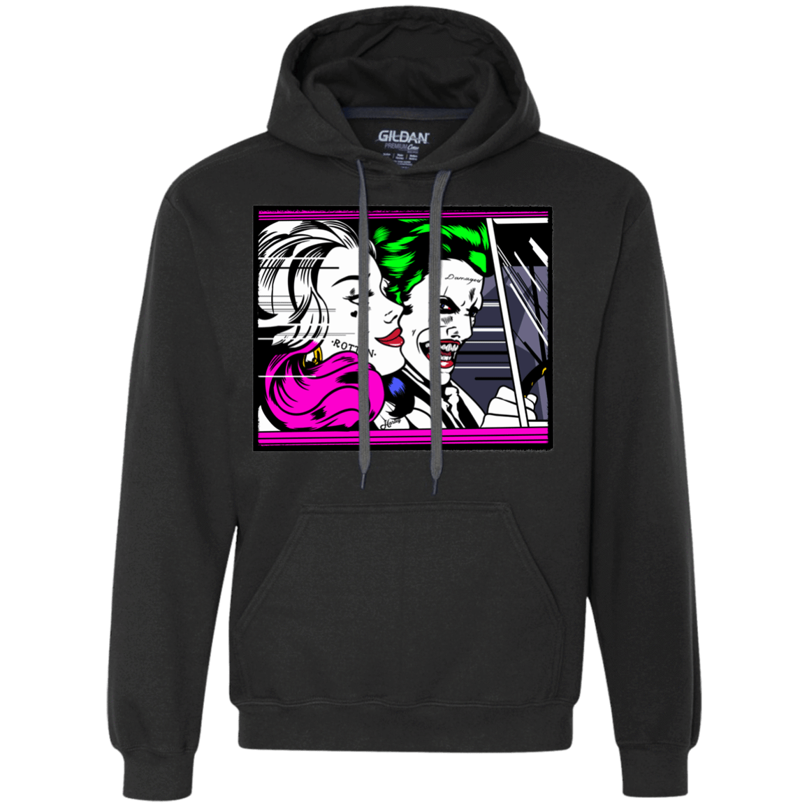 Sweatshirts Black / Small In The Jokecar Premium Fleece Hoodie