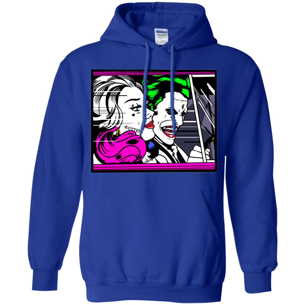 Sweatshirts Royal / Small In The Jokecar Pullover Hoodie