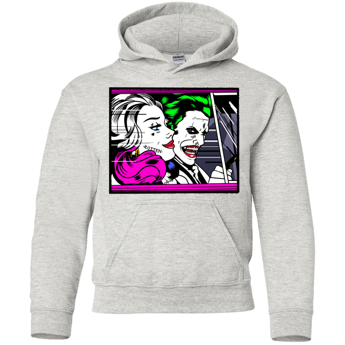 Sweatshirts Ash / YS In The Jokecar Youth Hoodie