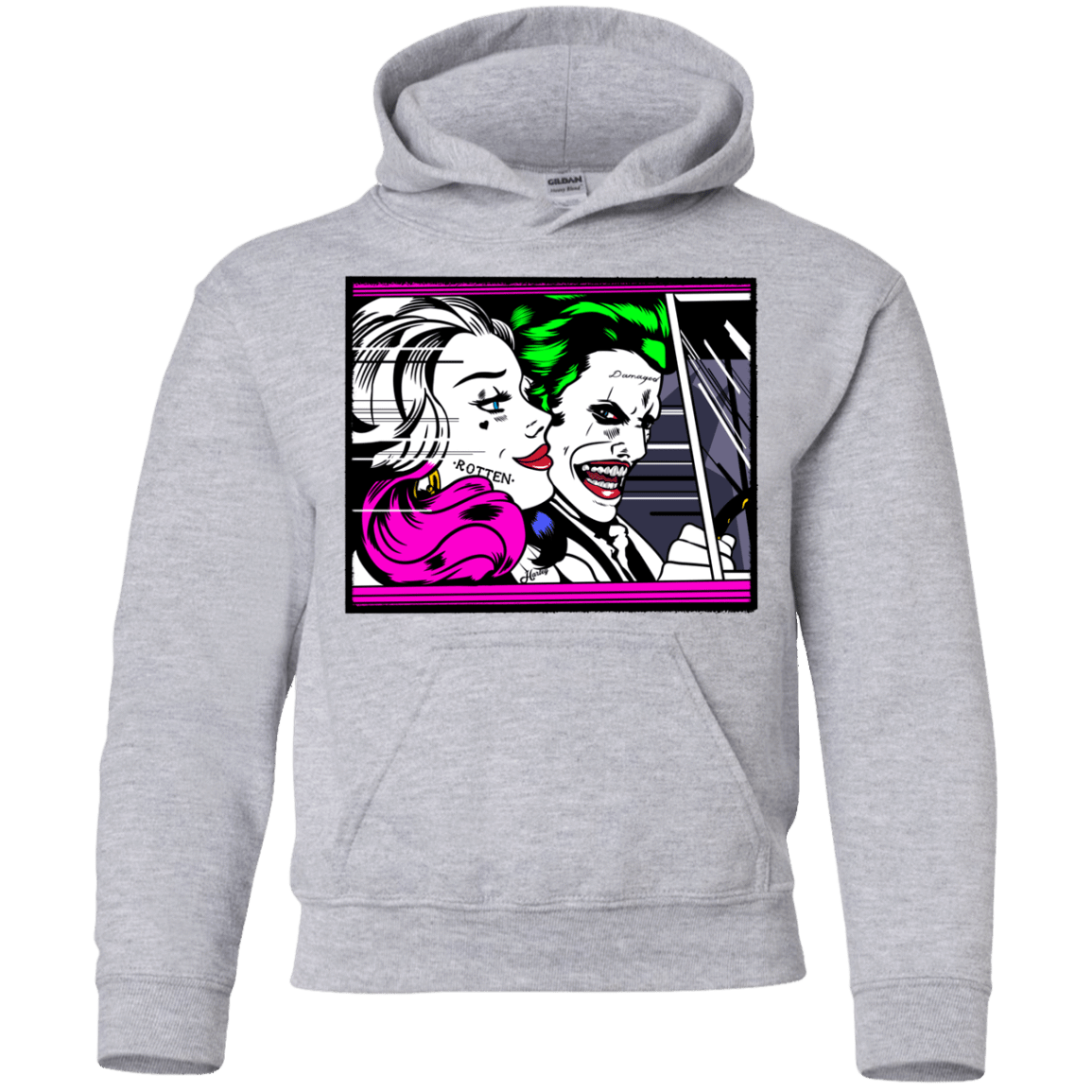 Sweatshirts Sport Grey / YS In The Jokecar Youth Hoodie