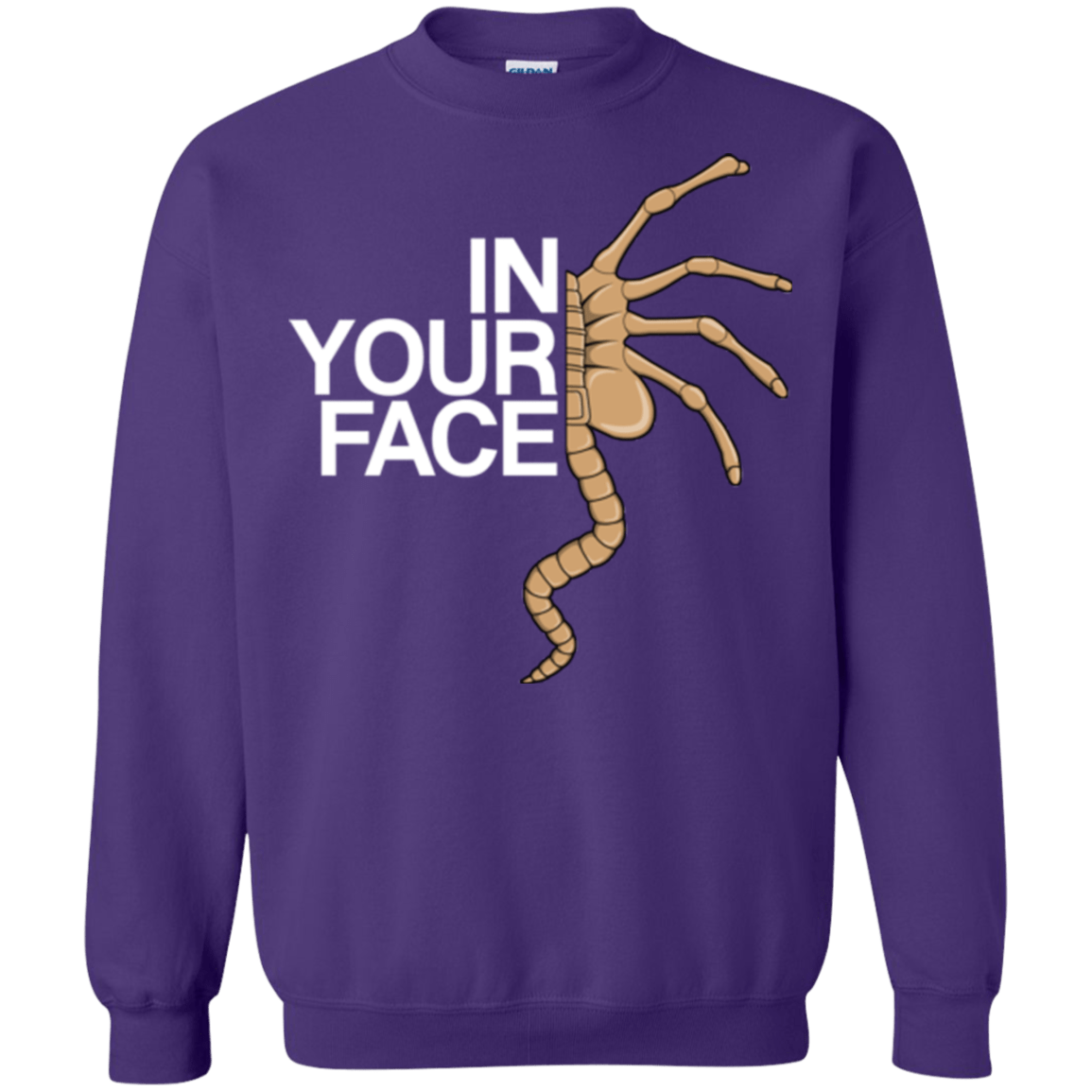 IN YOUR FACE Crewneck Sweatshirt
