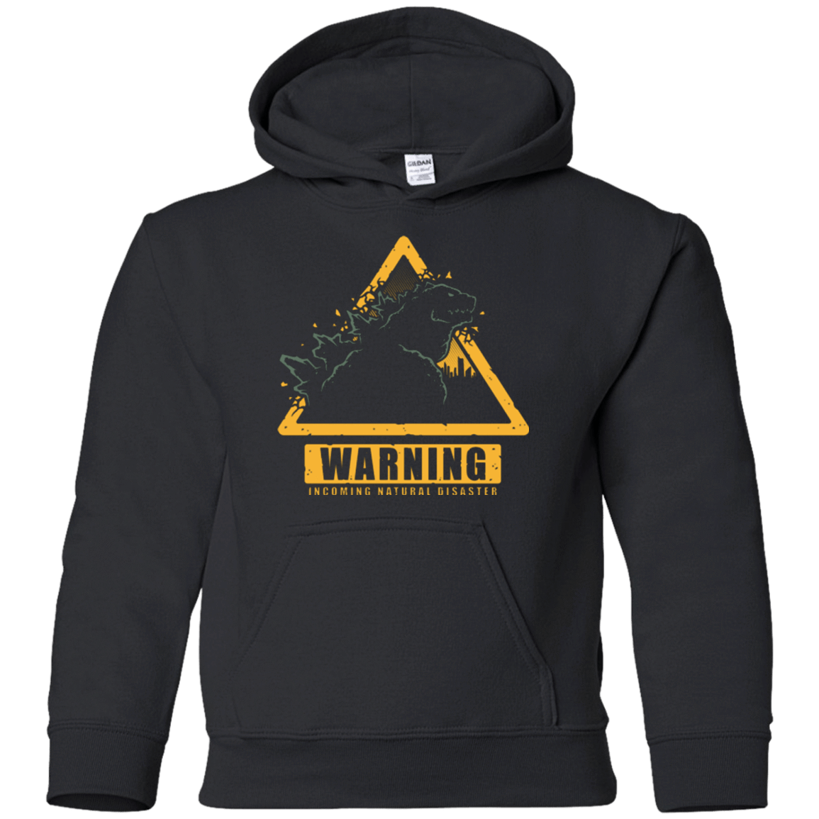 Sweatshirts Black / YS Incoming Natural Disaster Youth Hoodie