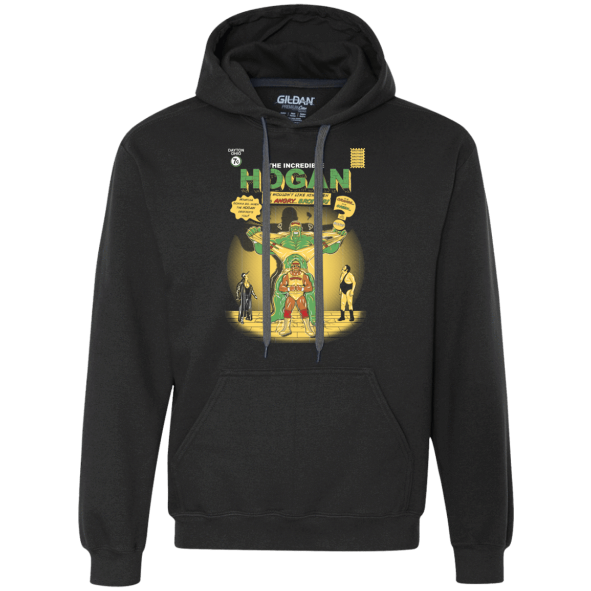 Sweatshirts Black / Small Incredible Hogan Premium Fleece Hoodie