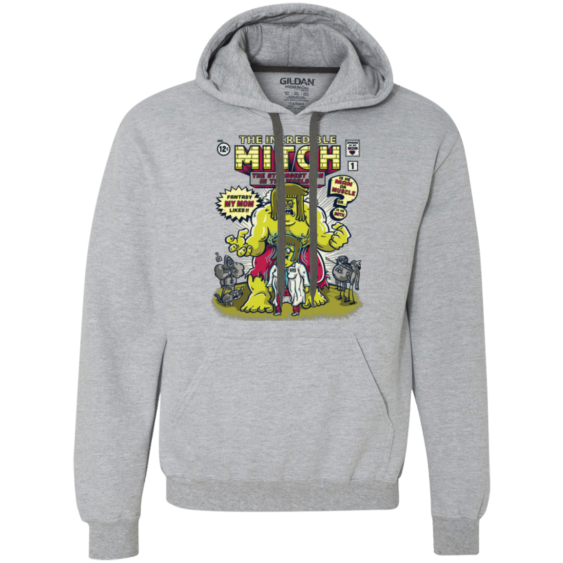 Sweatshirts Sport Grey / Small Incredible Mitch Premium Fleece Hoodie