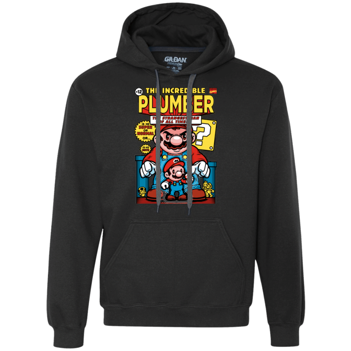 Sweatshirts Black / Small incredible PLUMBER Premium Fleece Hoodie