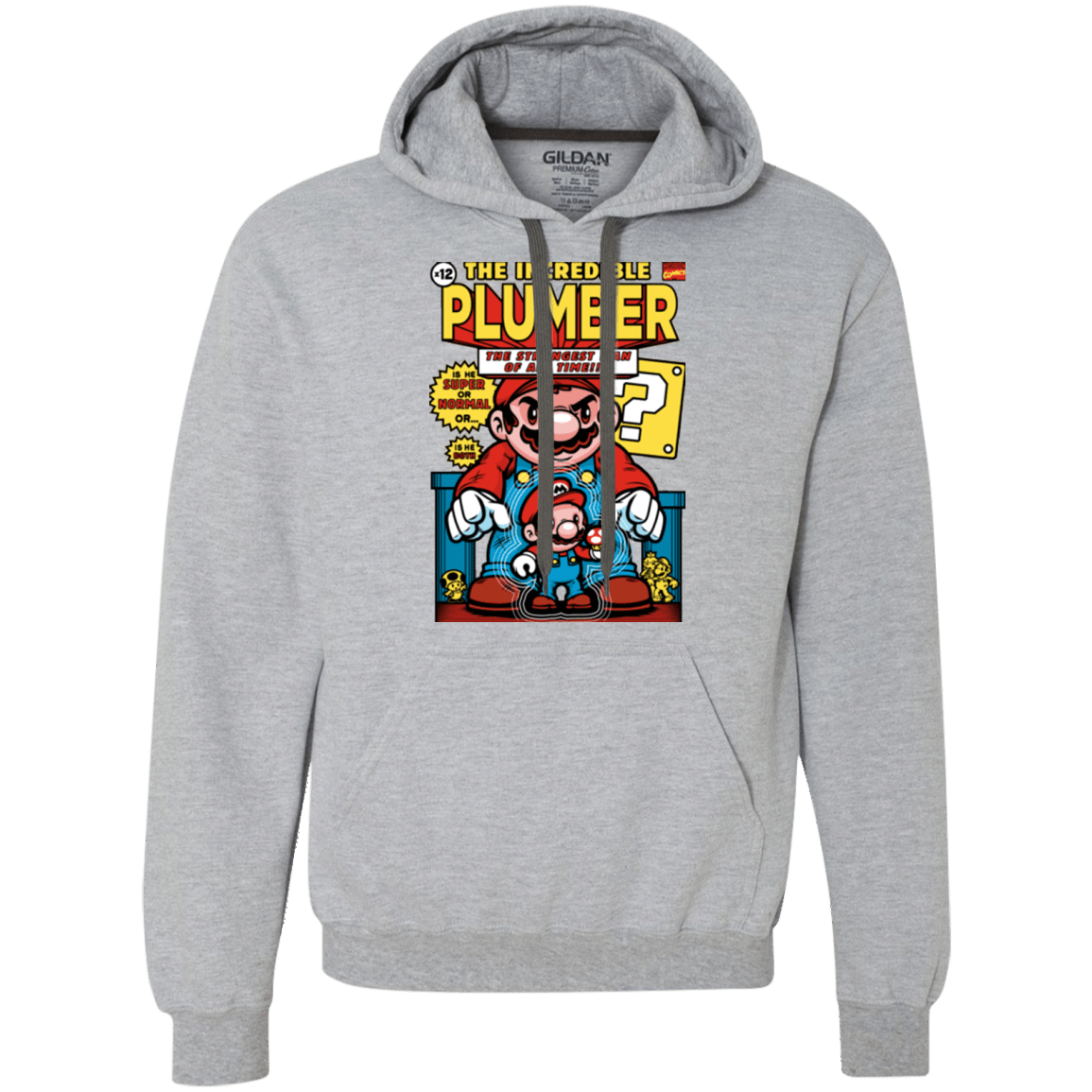 Sweatshirts Sport Grey / Small incredible PLUMBER Premium Fleece Hoodie