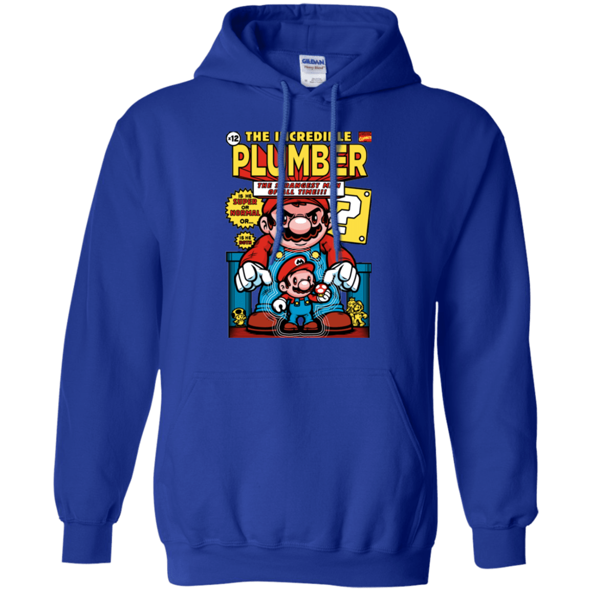 Sweatshirts Royal / Small incredible PLUMBER Pullover Hoodie