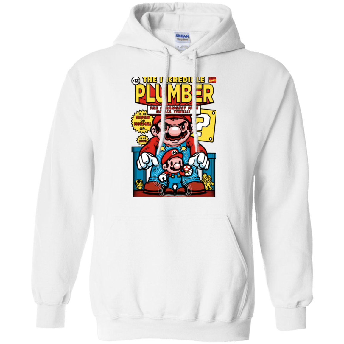 Sweatshirts White / Small incredible PLUMBER Pullover Hoodie