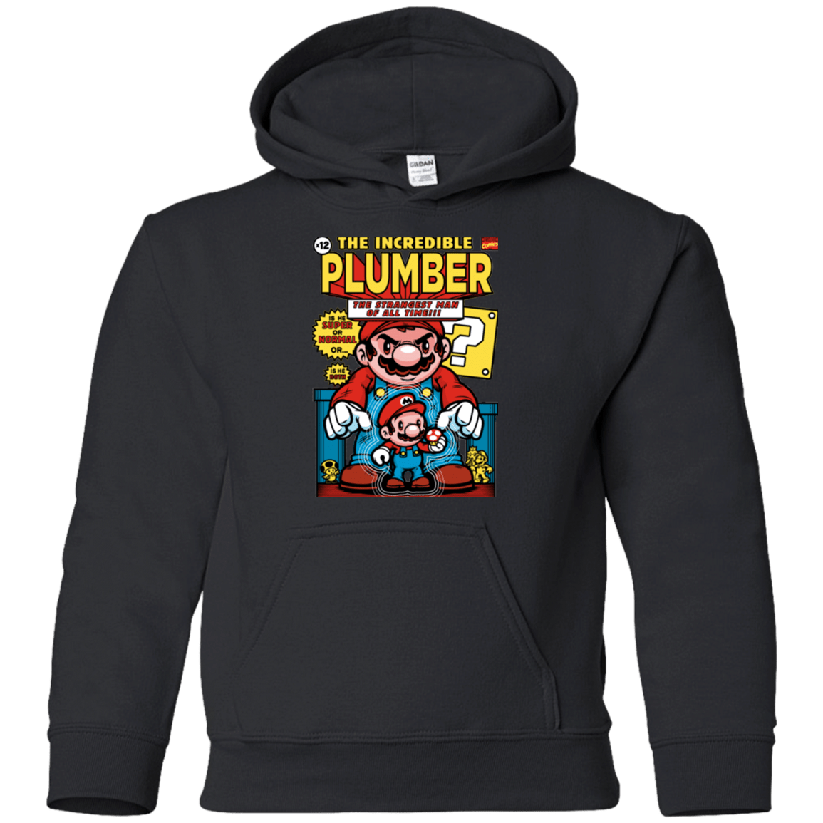 Sweatshirts Black / YS incredible PLUMBER Youth Hoodie
