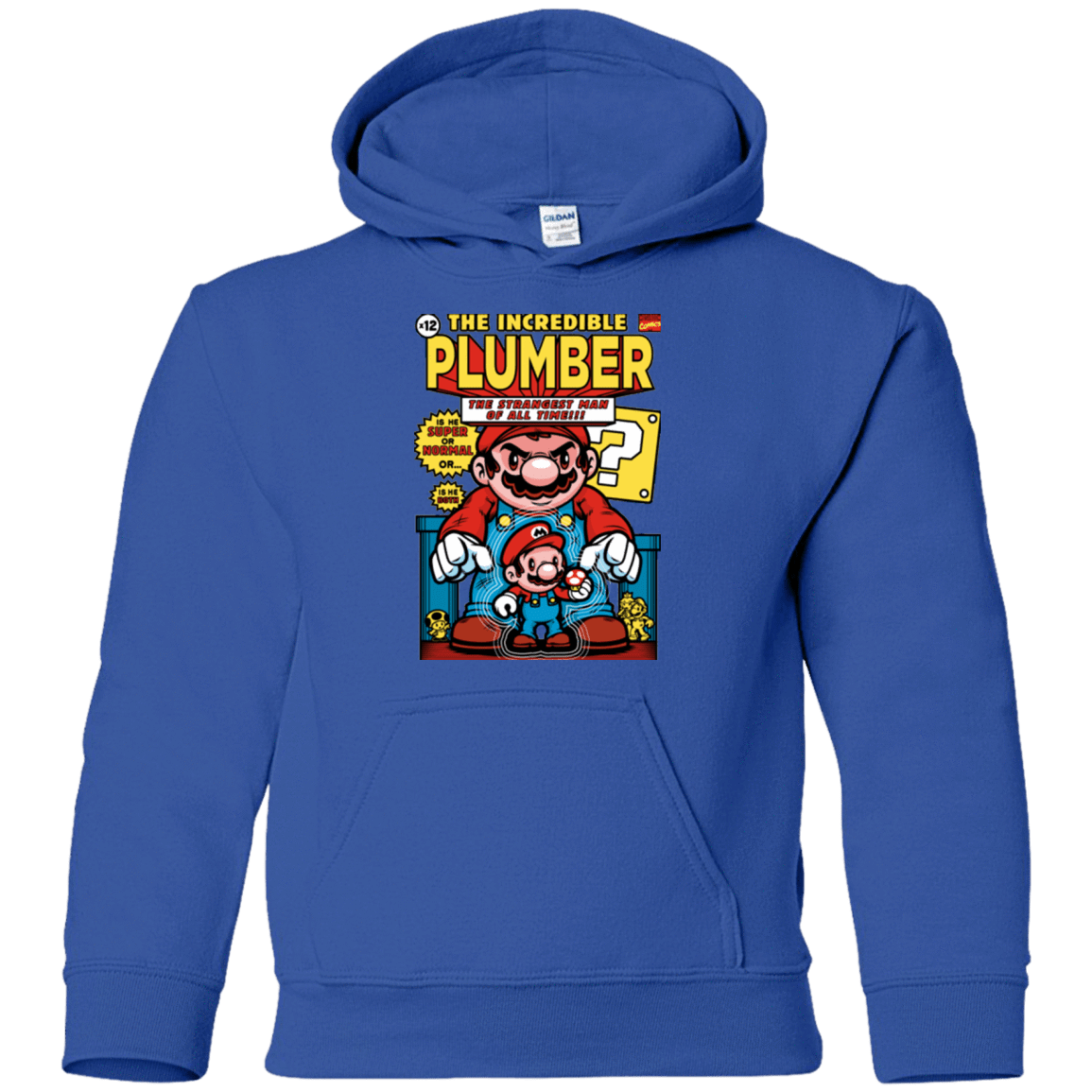 Sweatshirts Royal / YS incredible PLUMBER Youth Hoodie
