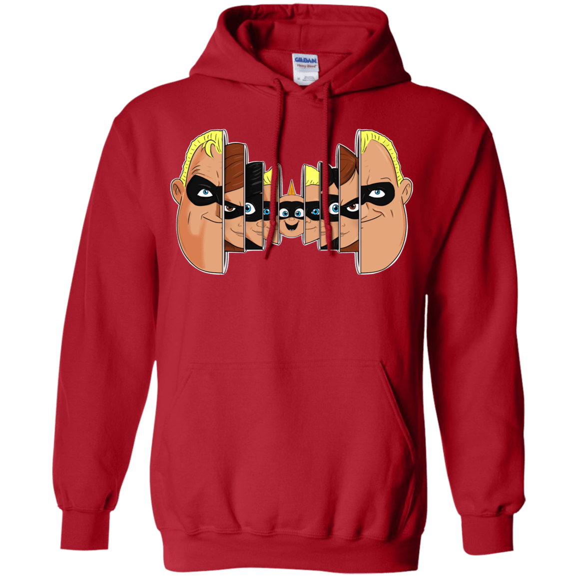 Sweatshirts Red / S Incredibles Pullover Hoodie