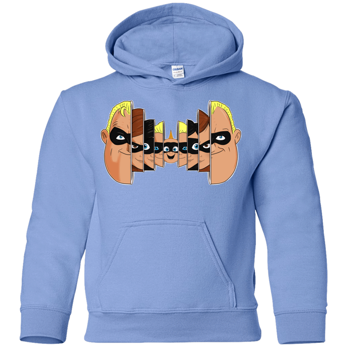 Sweatshirts Carolina Blue / YS Incredibles Youth Hoodie