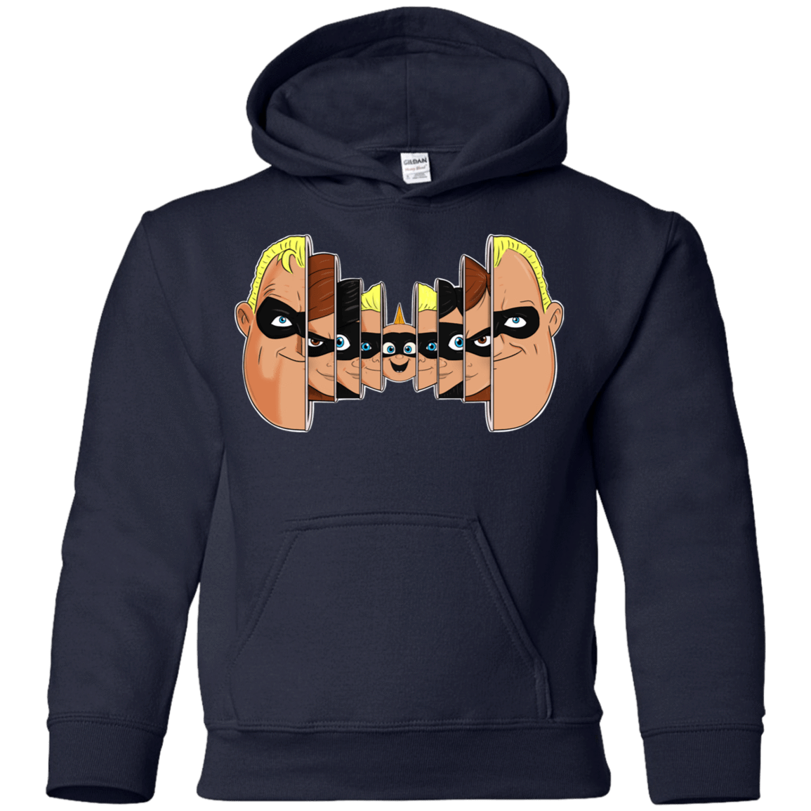 Sweatshirts Navy / YS Incredibles Youth Hoodie