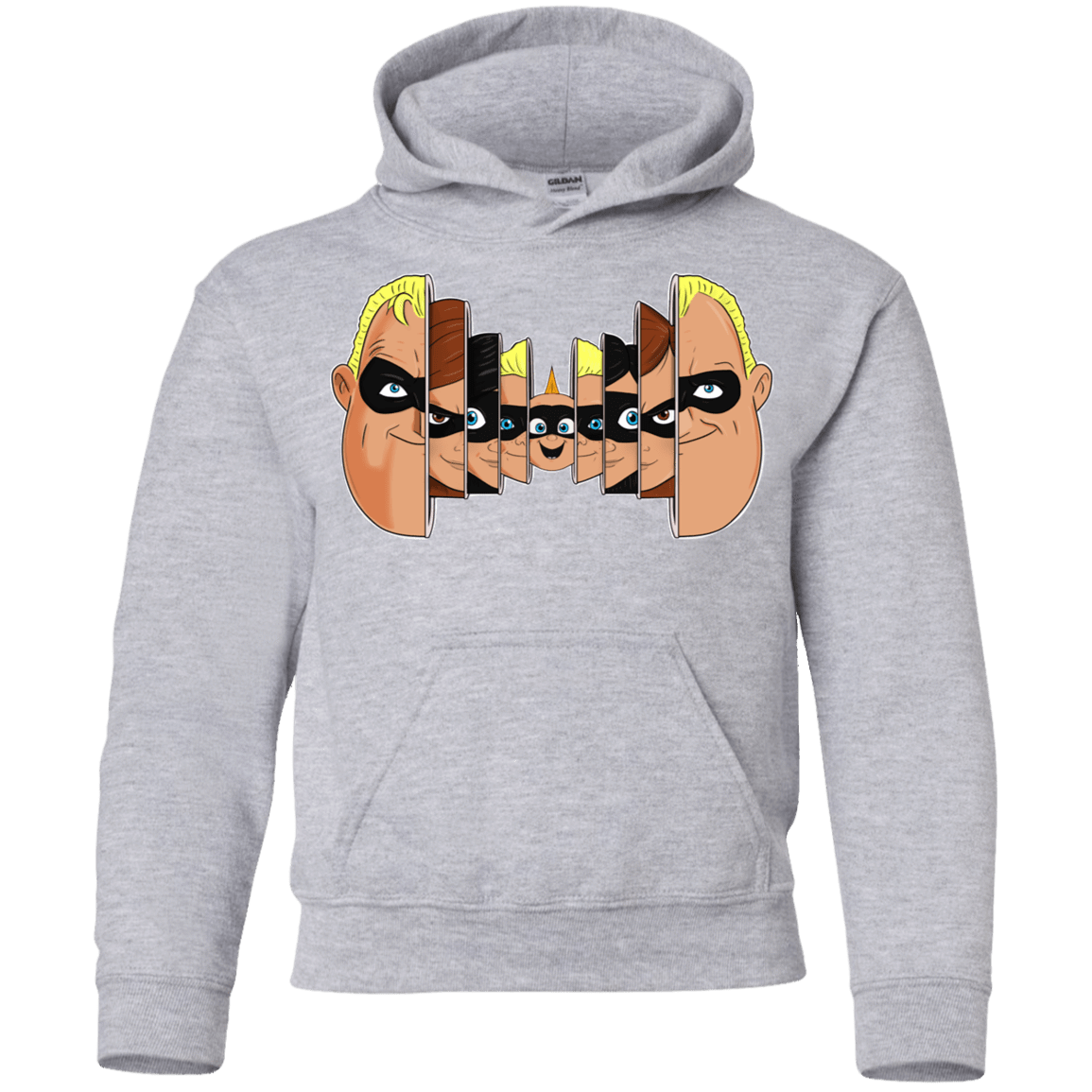Sweatshirts Sport Grey / YS Incredibles Youth Hoodie