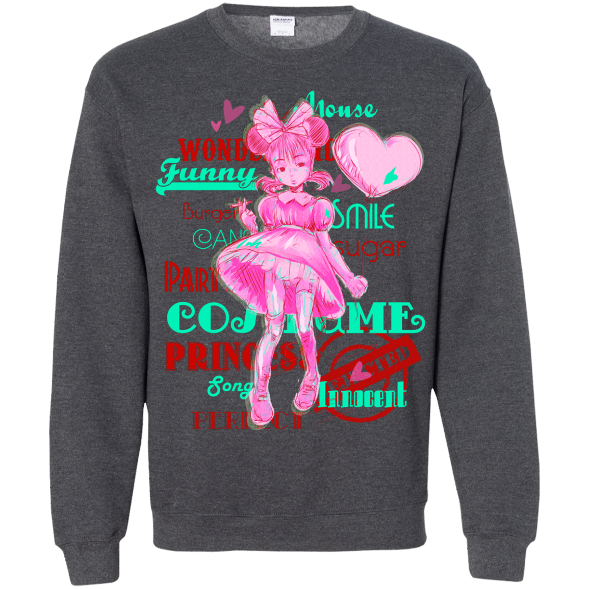 Sweatshirts Dark Heather / Small Industry Crewneck Sweatshirt