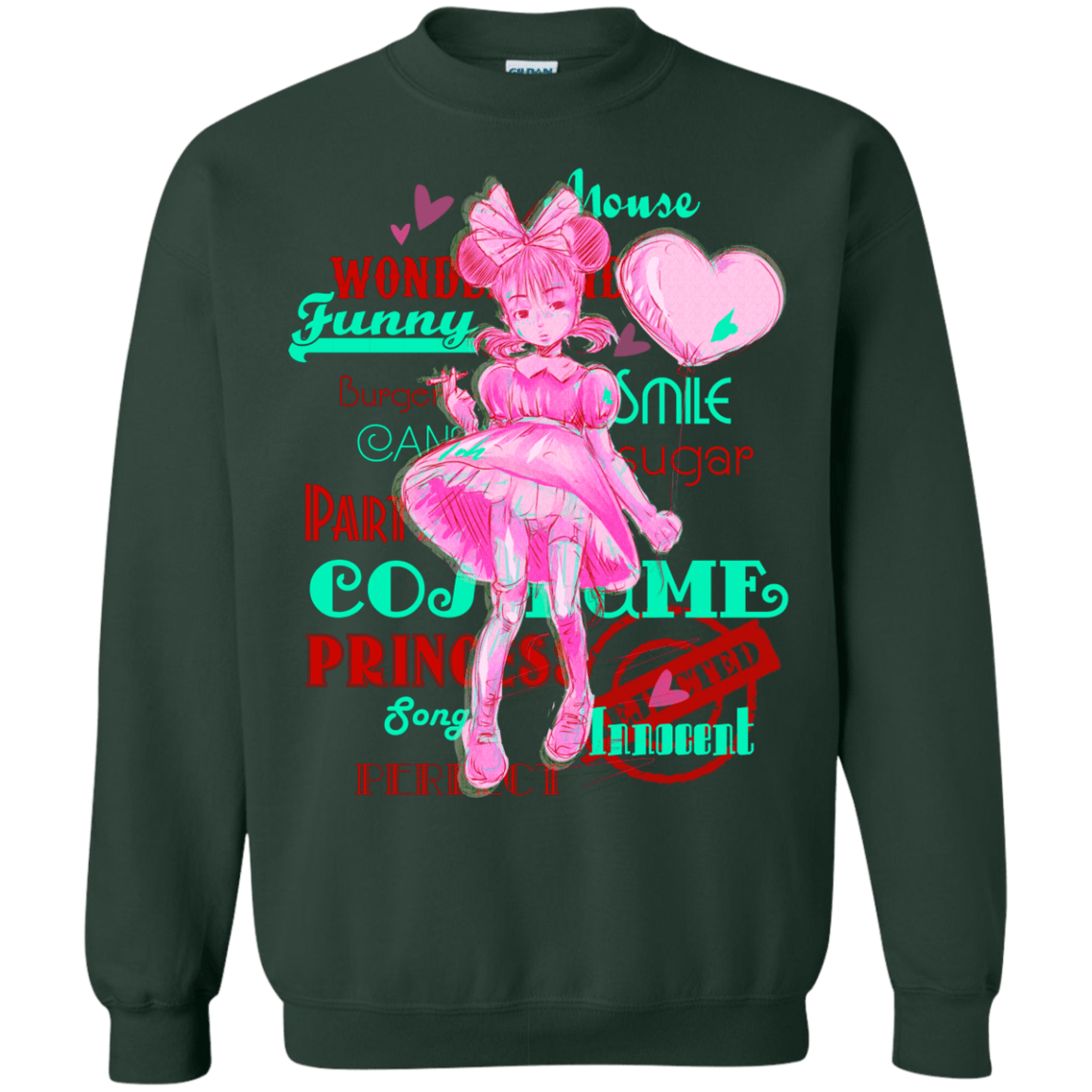 Sweatshirts Forest Green / Small Industry Crewneck Sweatshirt
