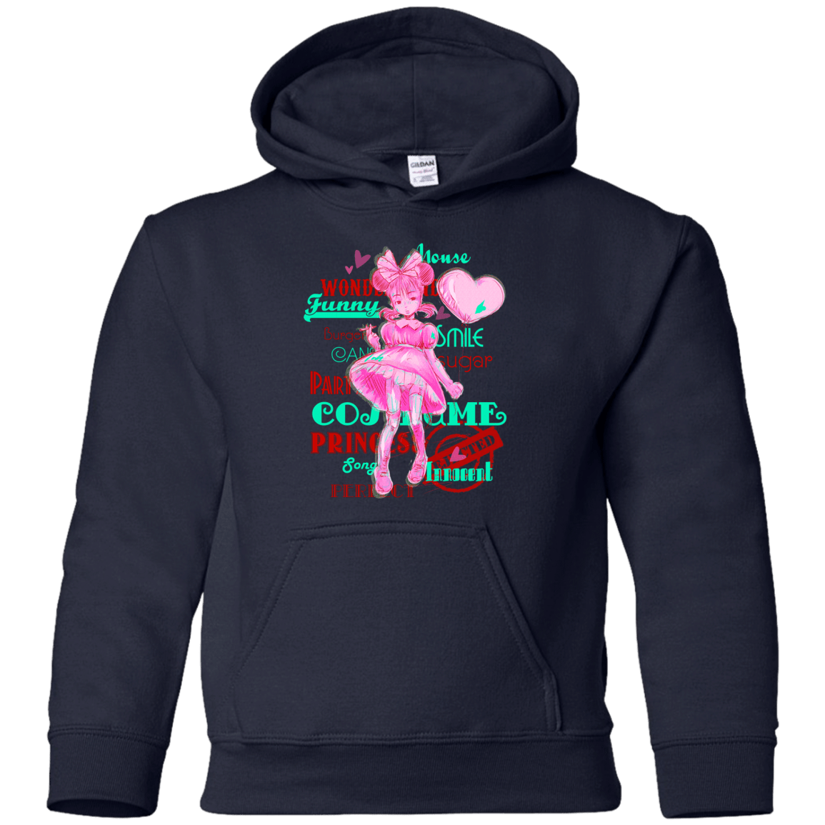 Sweatshirts Navy / YS Industry Youth Hoodie