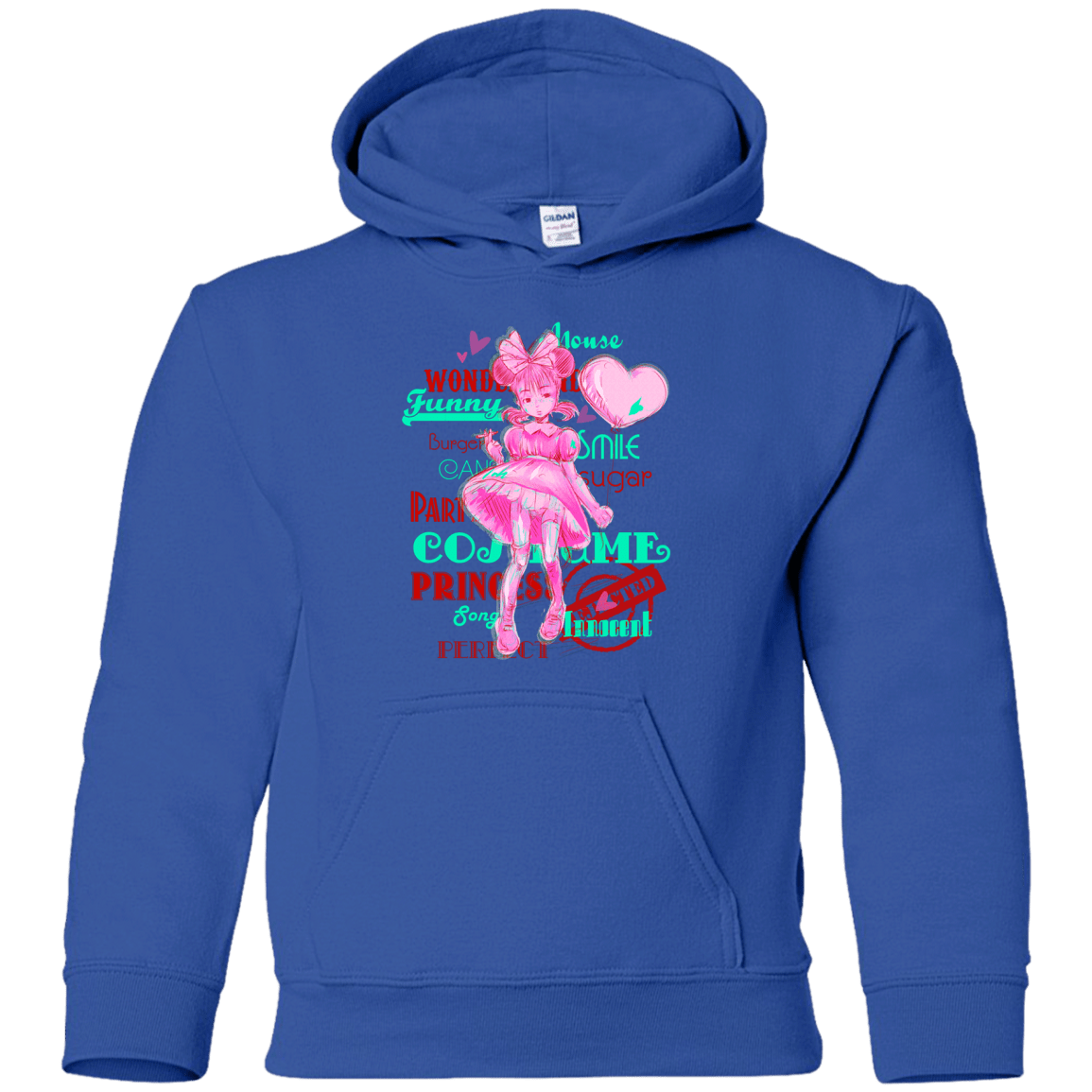 Sweatshirts Royal / YS Industry Youth Hoodie