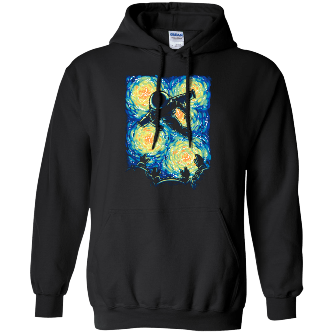 Sweatshirts Black / Small Infini D'Étoiles Pullover Hoodie