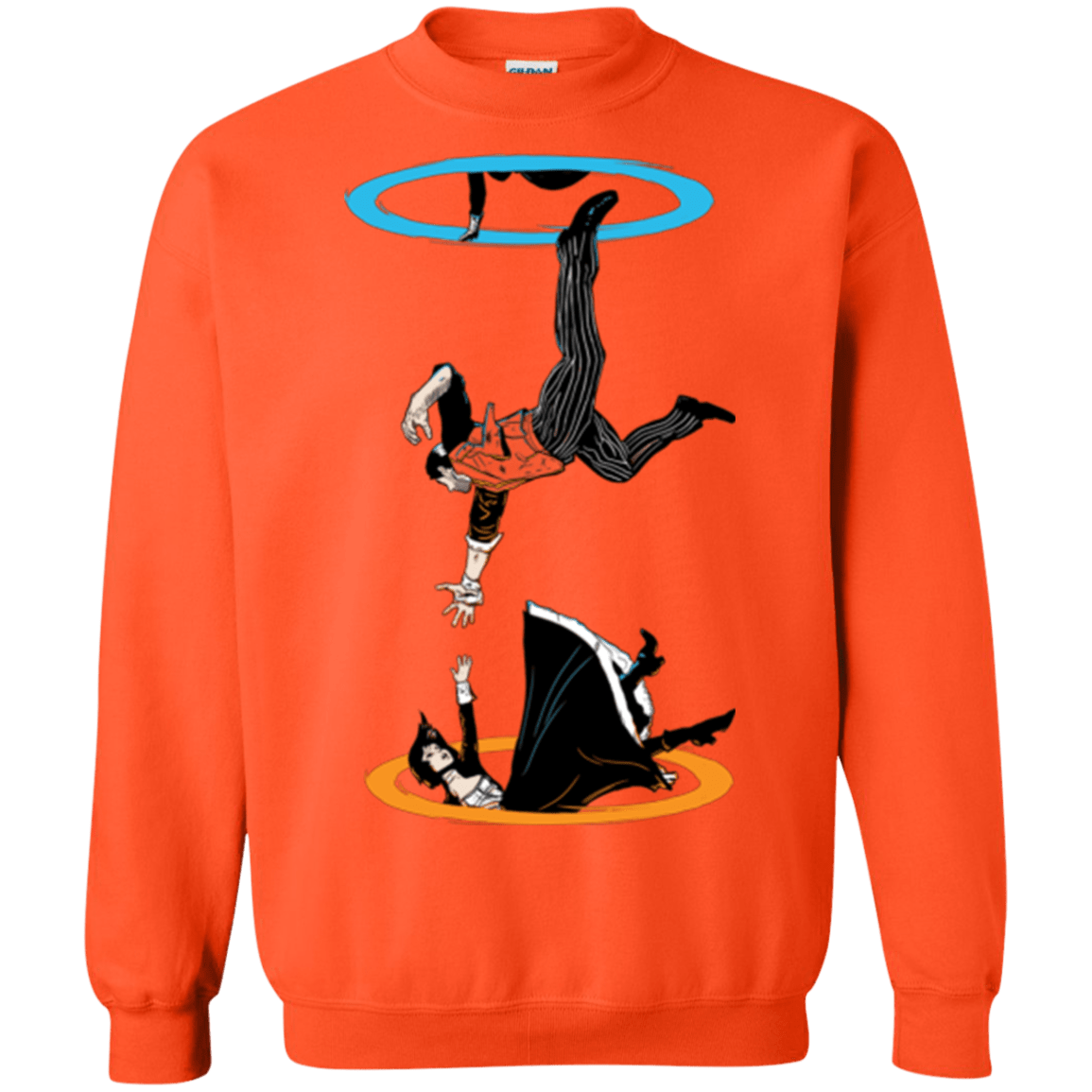 Sweatshirts Orange / Small Infinite Loop Crewneck Sweatshirt