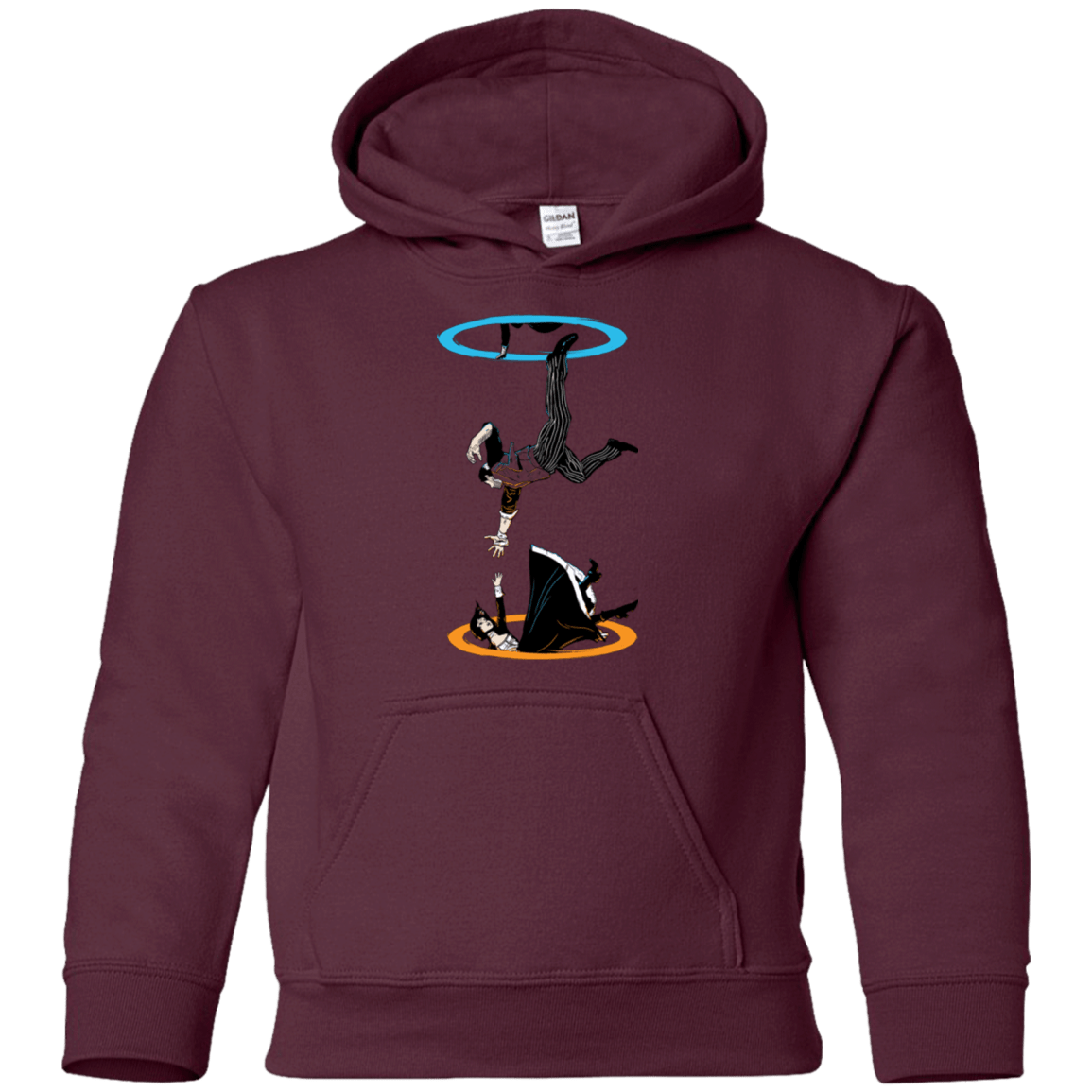 Sweatshirts Maroon / YS Infinite Loop Youth Hoodie