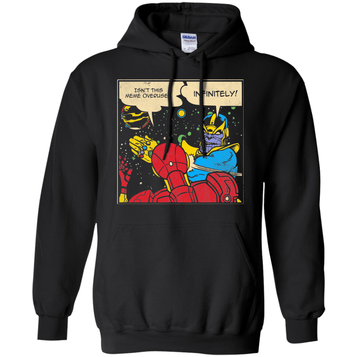 Sweatshirts Black / S INFINITE SLAPS Pullover Hoodie