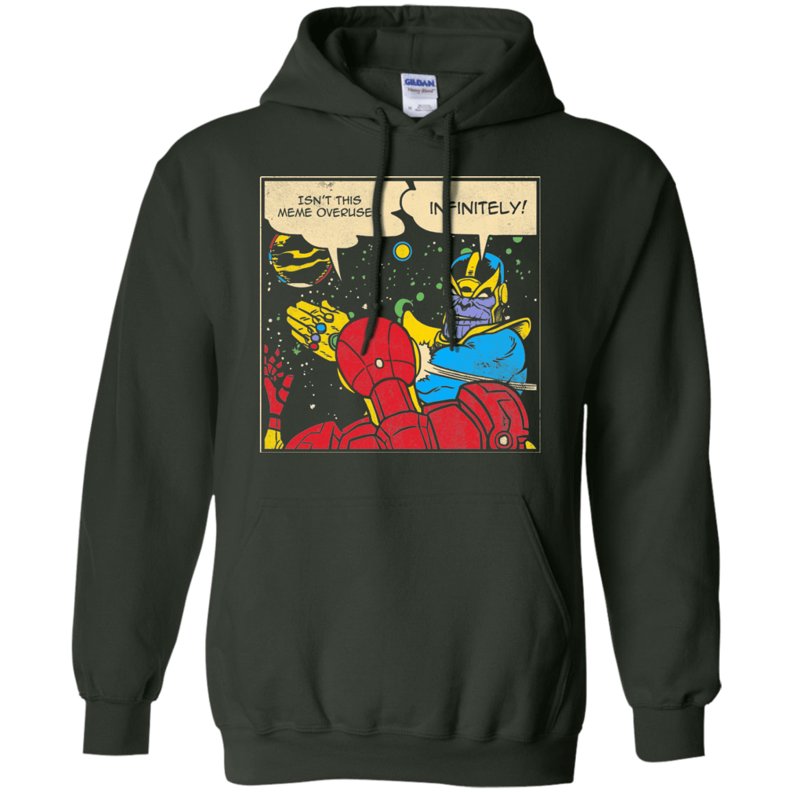 Sweatshirts Forest Green / S INFINITE SLAPS Pullover Hoodie