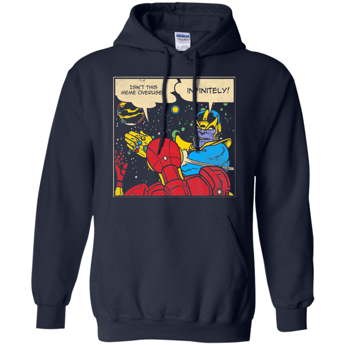 Sweatshirts Navy / S INFINITE SLAPS Pullover Hoodie