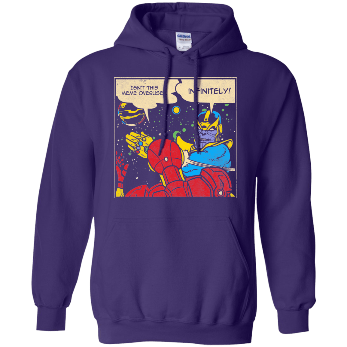 Sweatshirts Purple / S INFINITE SLAPS Pullover Hoodie
