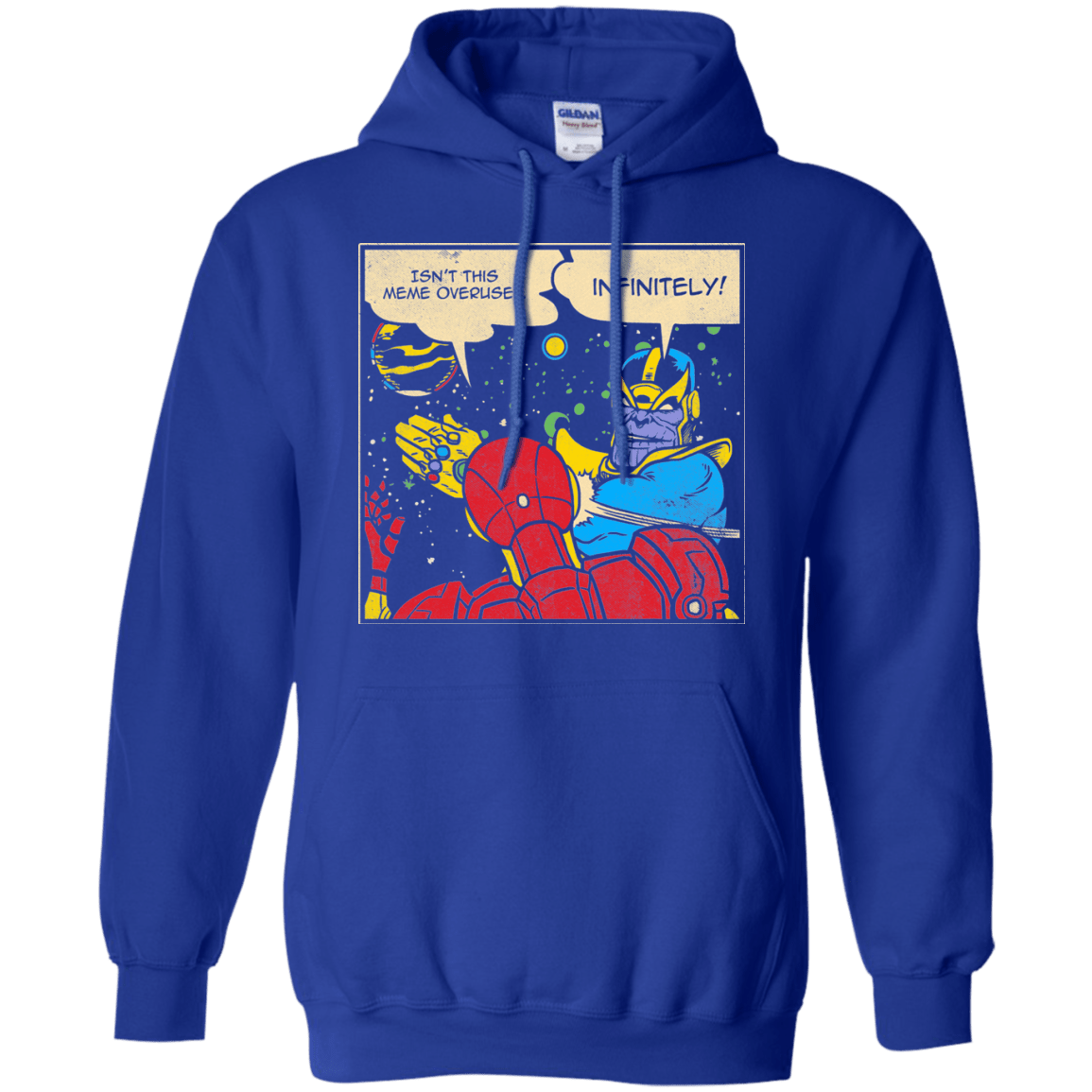 Sweatshirts Royal / S INFINITE SLAPS Pullover Hoodie