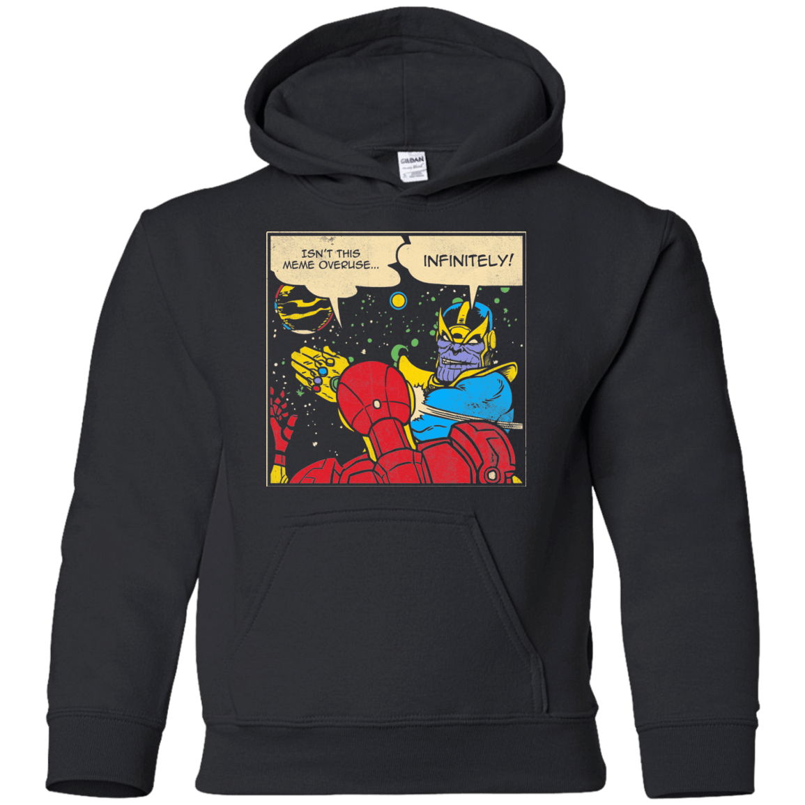 Sweatshirts Black / YS INFINITE SLAPS Youth Hoodie
