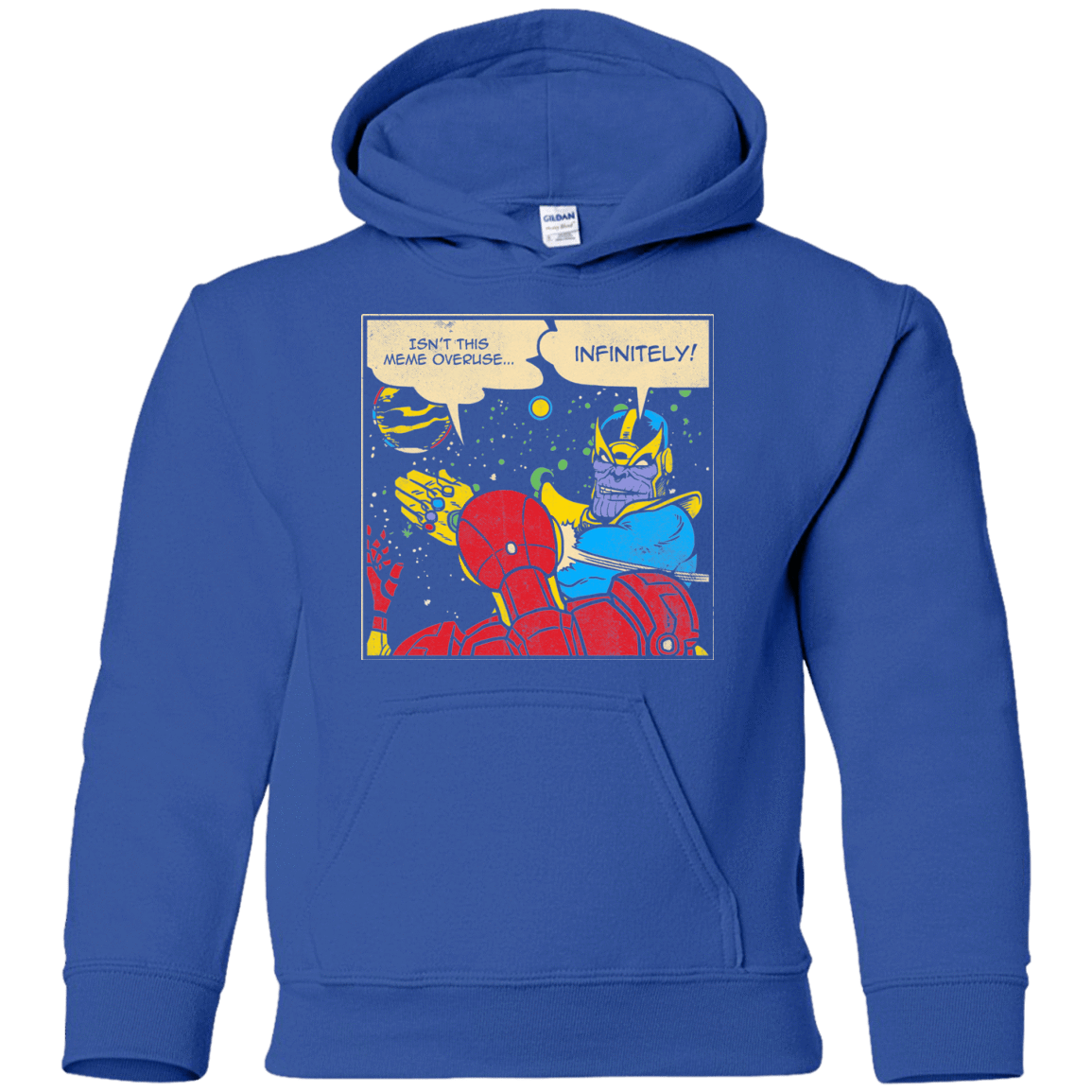 Sweatshirts Royal / YS INFINITE SLAPS Youth Hoodie