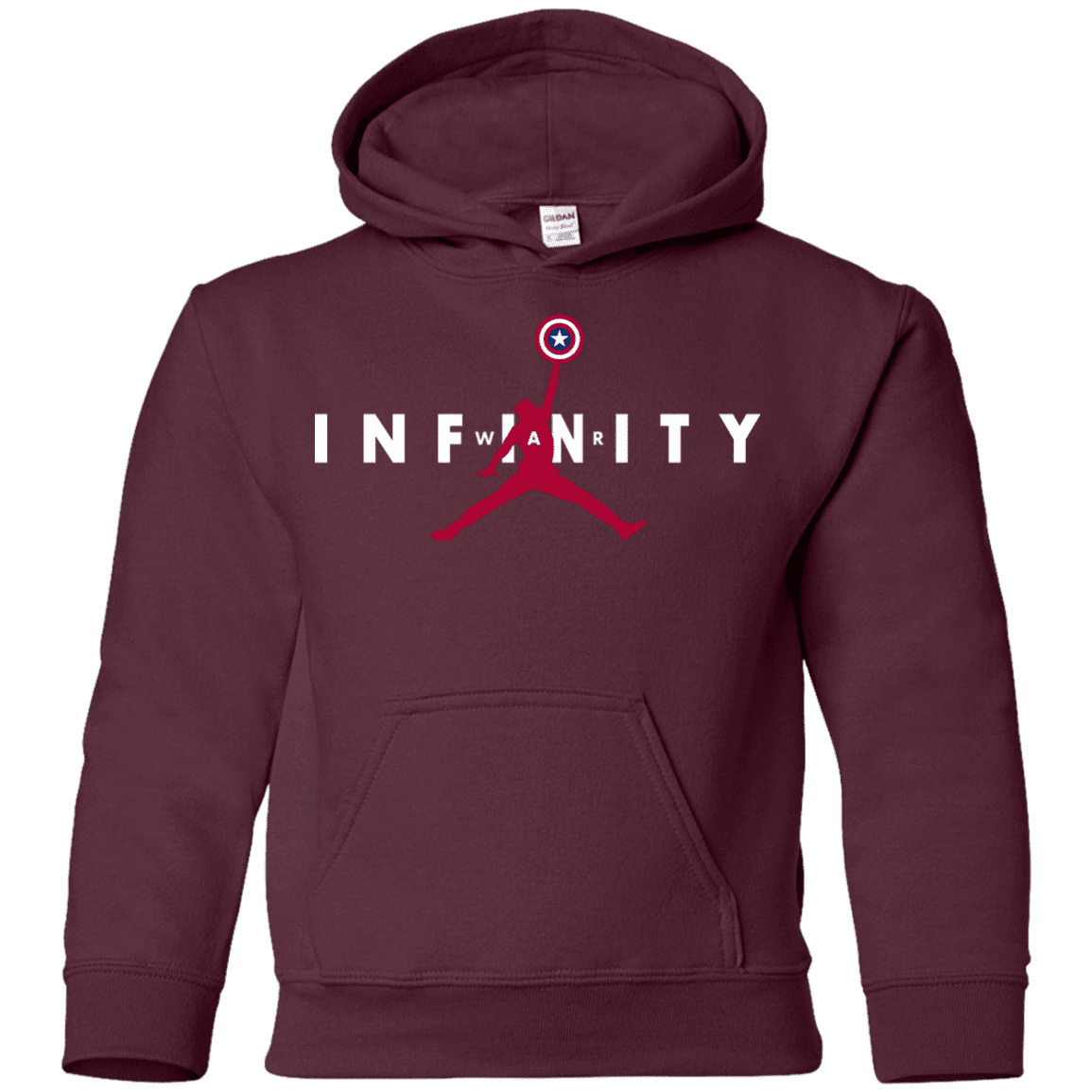 Sweatshirts Maroon / YS Infinity Air Youth Hoodie