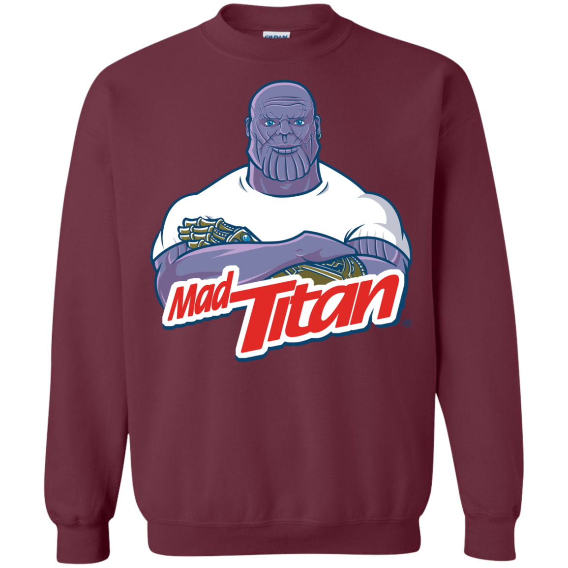 Sweatshirts Maroon / S INFINITY CLEANER Crewneck Sweatshirt