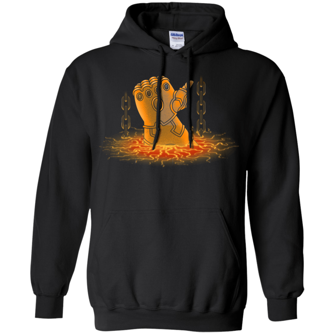 Sweatshirts Black / S Infinity Gauntlet Pullover Hoodie