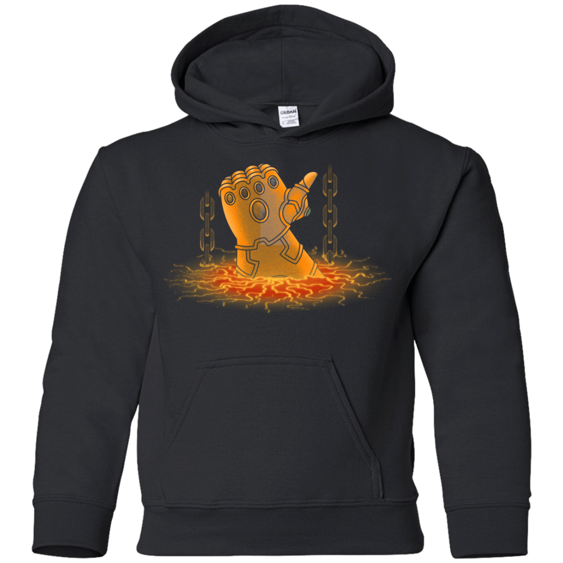 Sweatshirts Black / YS Infinity Gauntlet Youth Hoodie