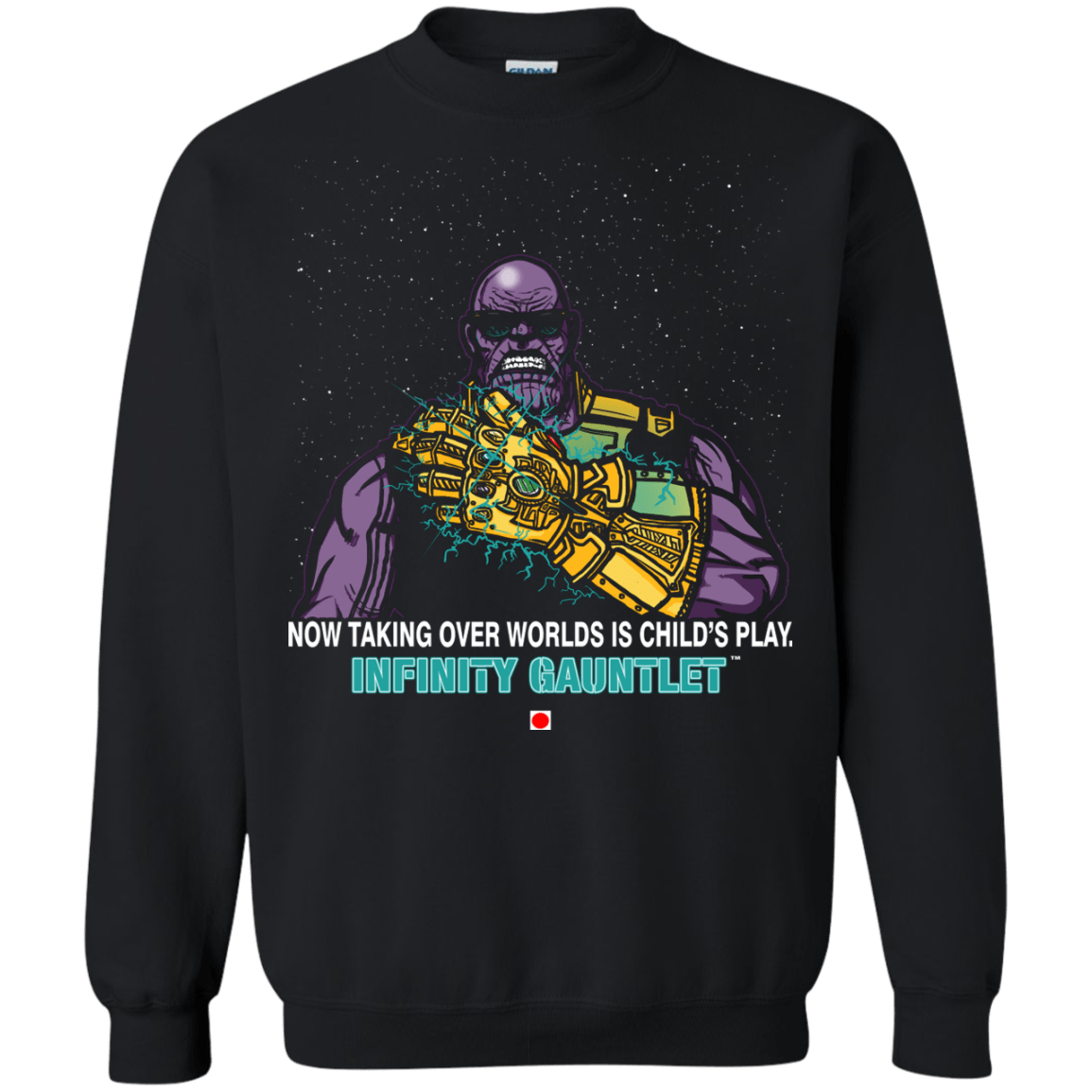 Sweatshirts Black / S Infinity Gear Crewneck Sweatshirt