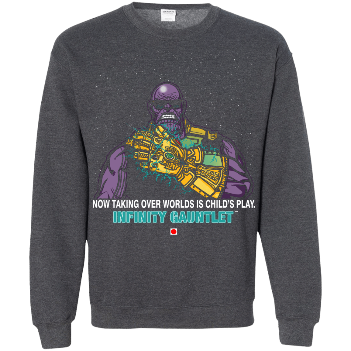 Sweatshirts Dark Heather / S Infinity Gear Crewneck Sweatshirt