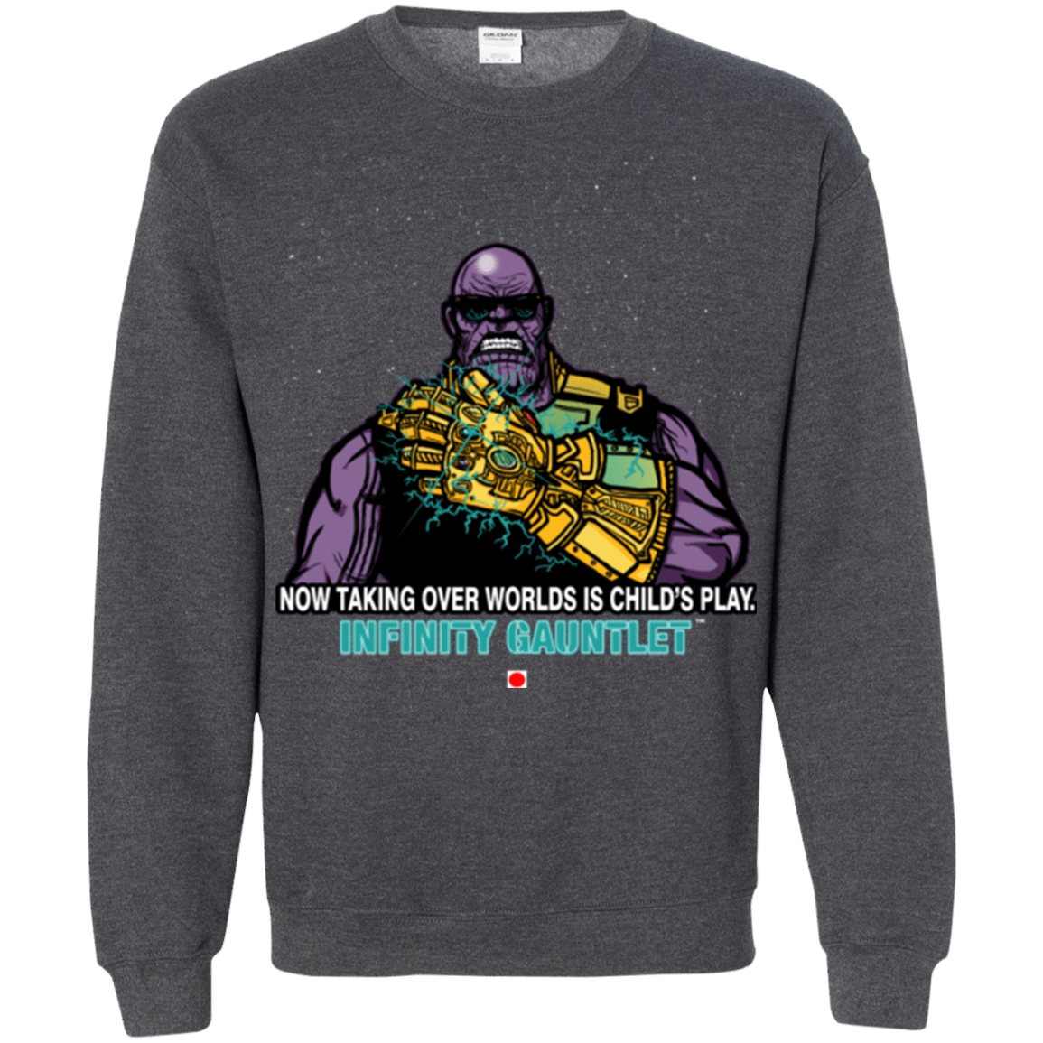 Sweatshirts Dark Heather / S Infinity Gear Crewneck Sweatshirt