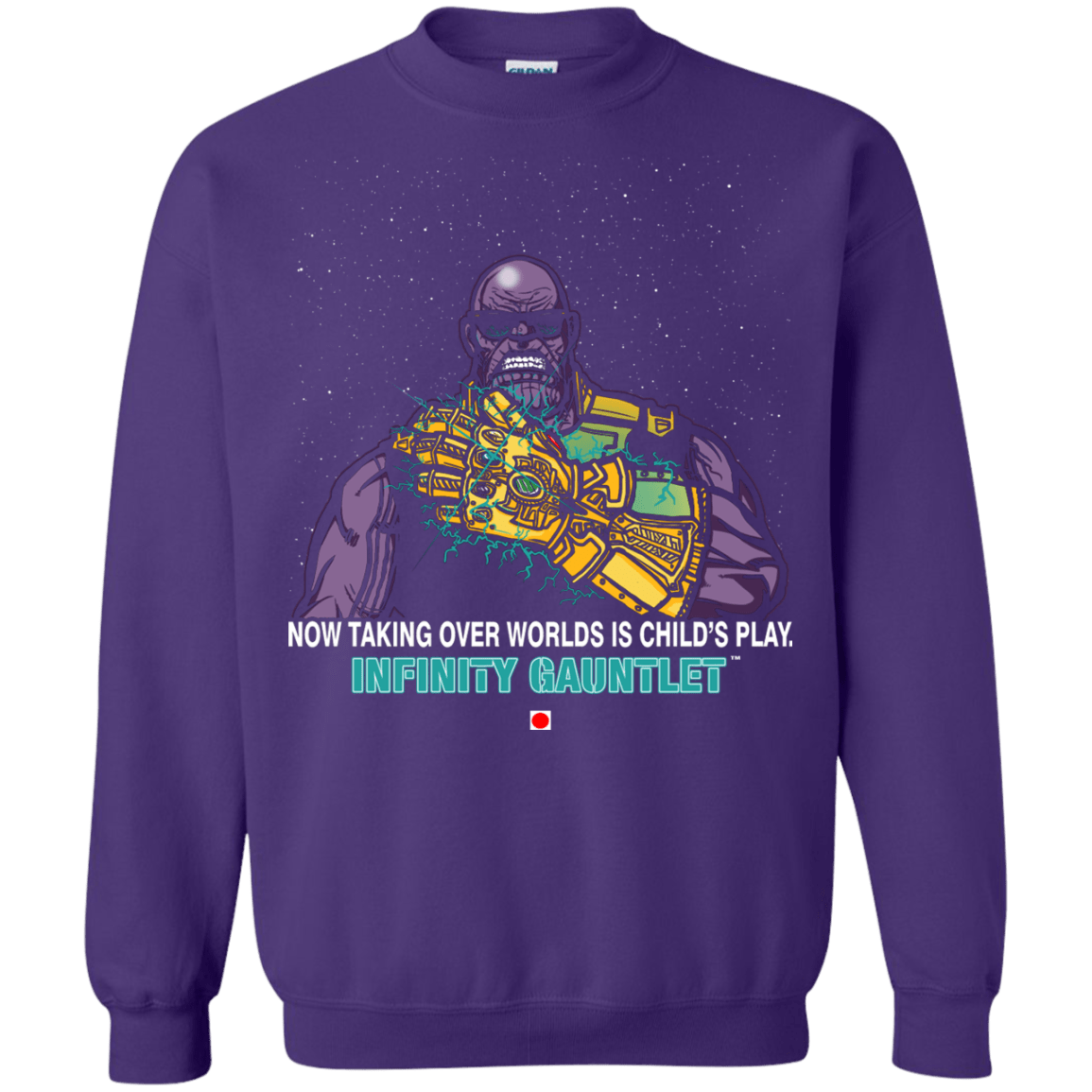 Sweatshirts Purple / S Infinity Gear Crewneck Sweatshirt