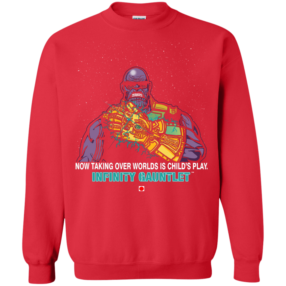 Sweatshirts Red / S Infinity Gear Crewneck Sweatshirt