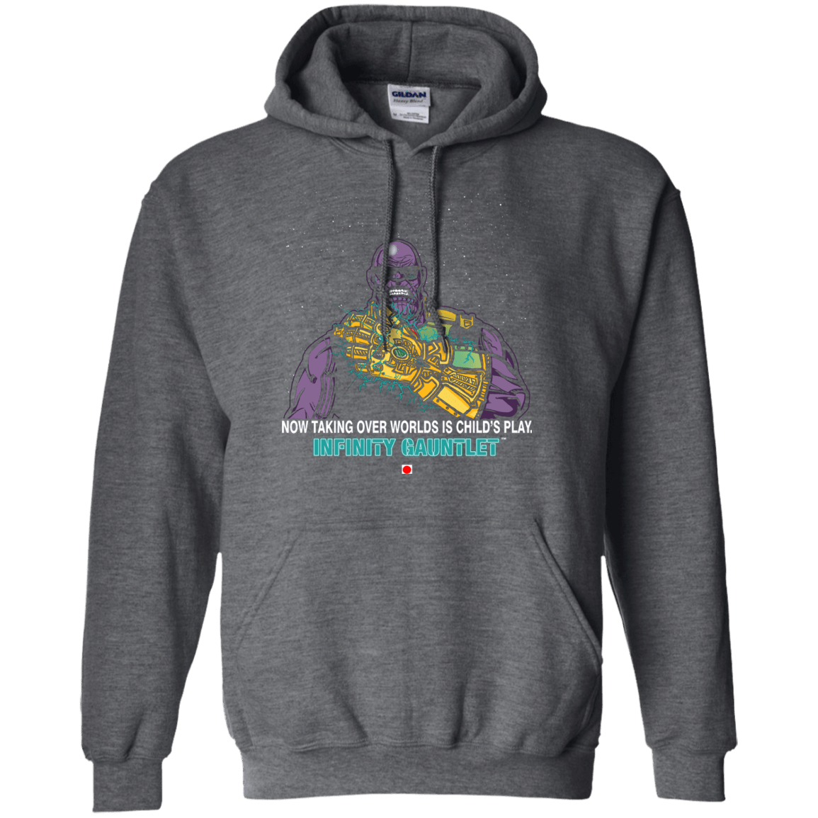 Sweatshirts Dark Heather / S Infinity Gear Pullover Hoodie