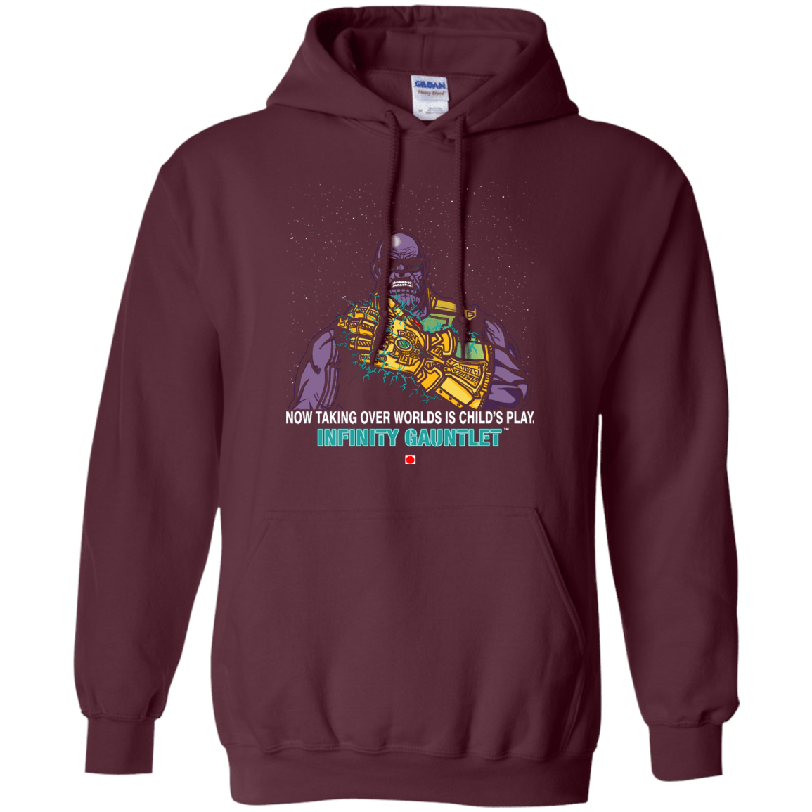 Sweatshirts Maroon / S Infinity Gear Pullover Hoodie