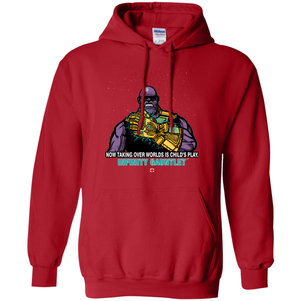 Sweatshirts Red / S Infinity Gear Pullover Hoodie