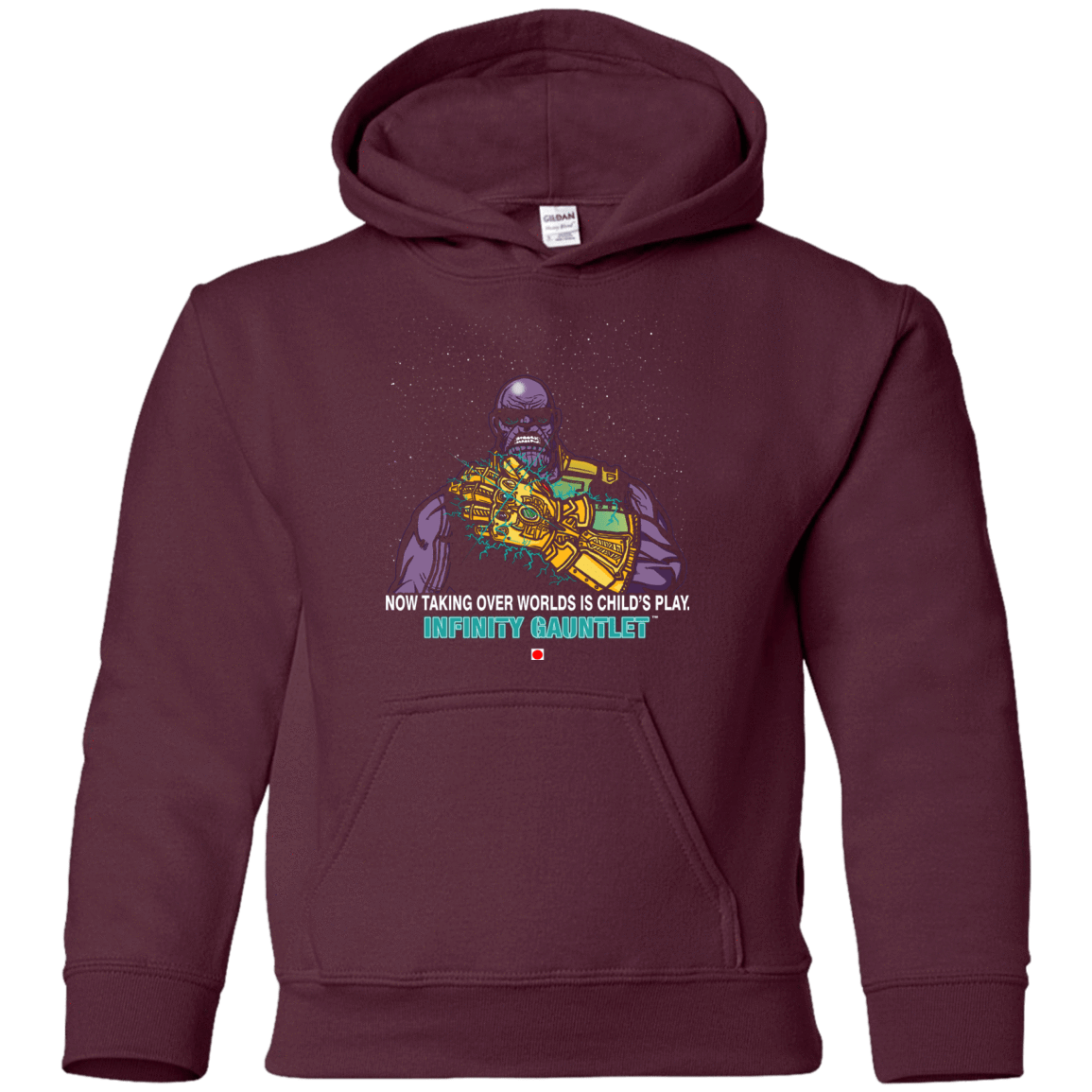 Sweatshirts Maroon / YS Infinity Gear Youth Hoodie
