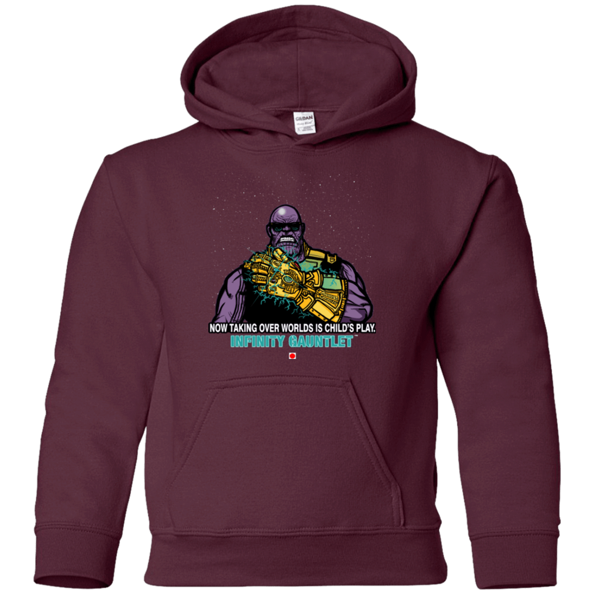 Sweatshirts Maroon / YS Infinity Gear Youth Hoodie