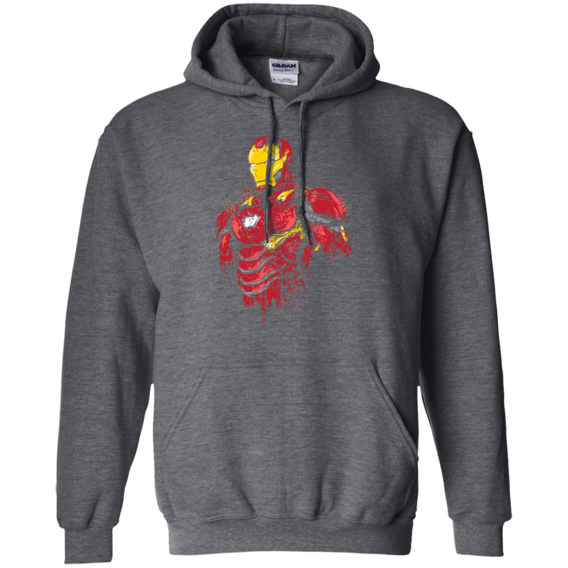 Sweatshirts Dark Heather / S Infinity Iron Pullover Hoodie