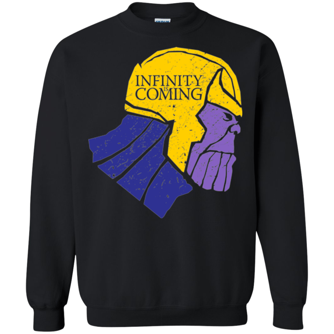 Sweatshirts Black / S Infinity is Coming Crewneck Sweatshirt