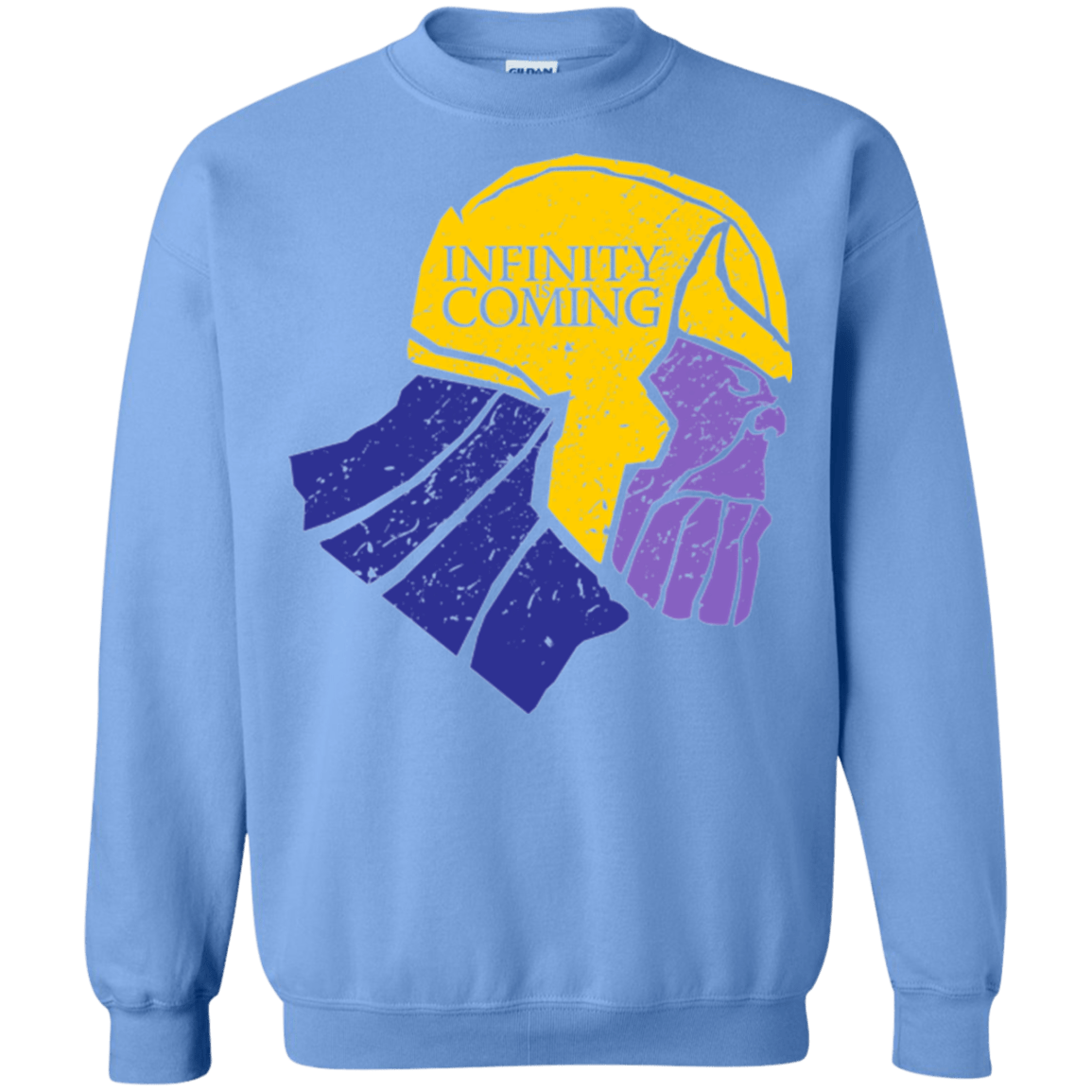 Sweatshirts Carolina Blue / S Infinity is Coming Crewneck Sweatshirt