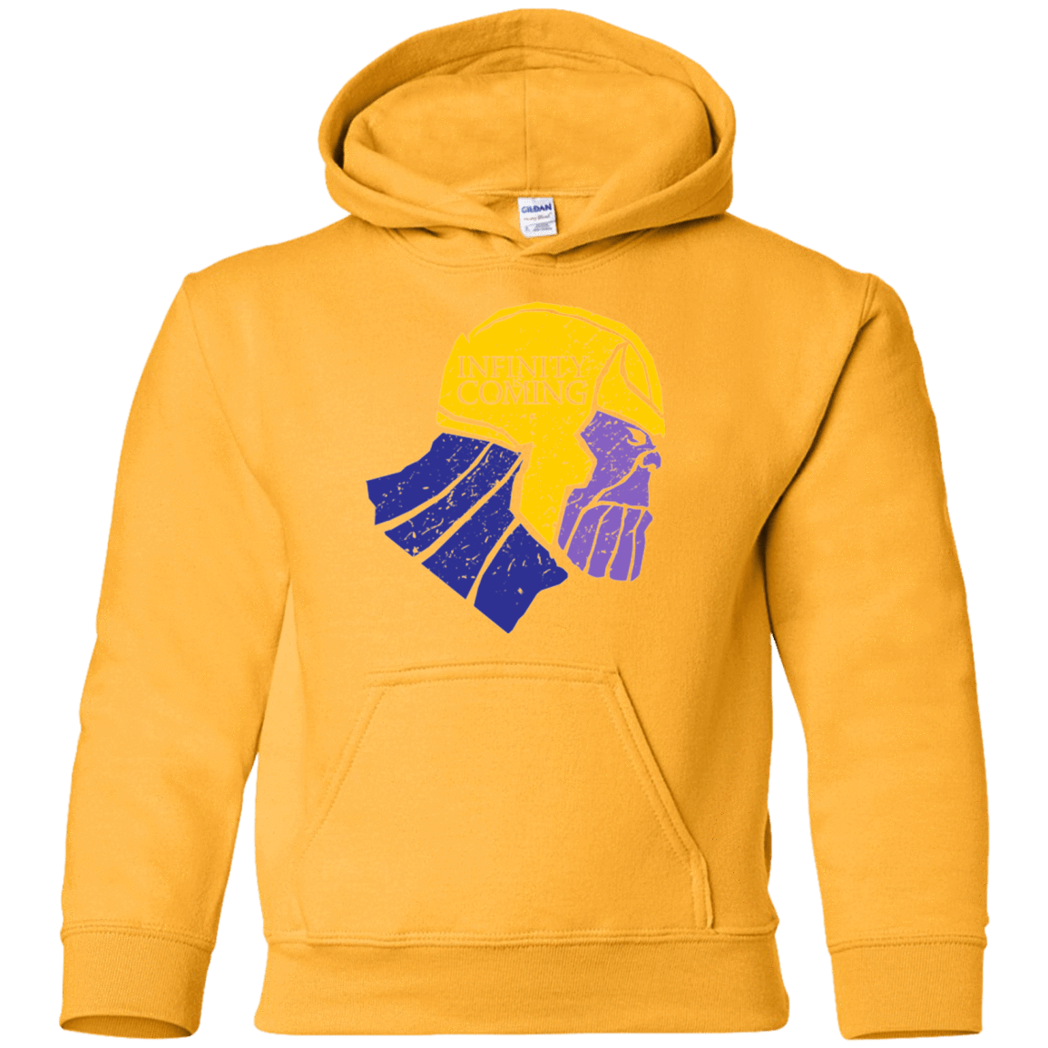 Sweatshirts Gold / YS Infinity is Coming Youth Hoodie